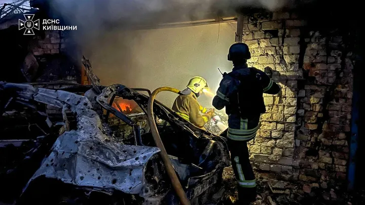 Russia, Ukraine trade strikes, killing three in Kiev region, prompting Polish airspace measures