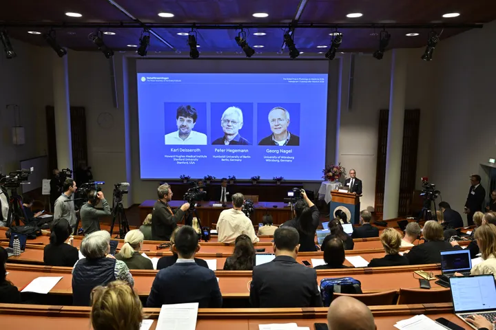 Nobel medicine prize goes to scientists who put the brain under a light switch
