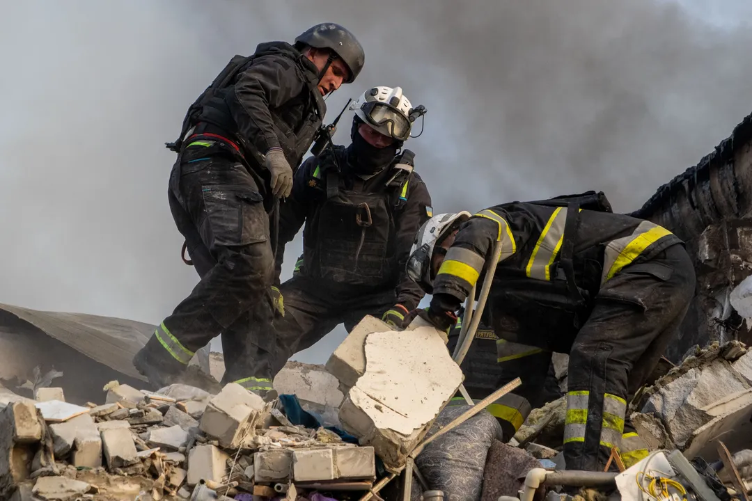Five killed in Russian guided bomb strikes on Ukraine’s Kharkiv