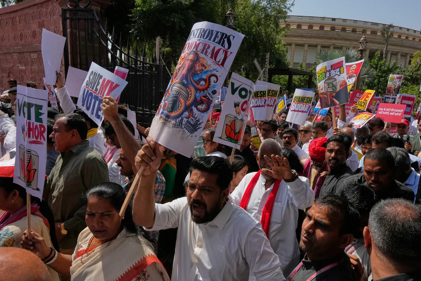 India jails youth protest leaders for five days after New Delhi demonstration