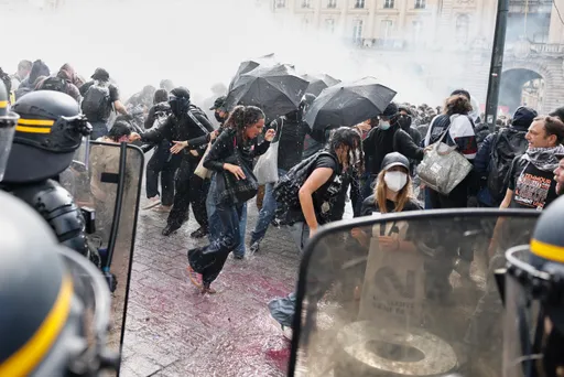 Schülerproteste in Frankreich erreichen neuen Höhepunkt