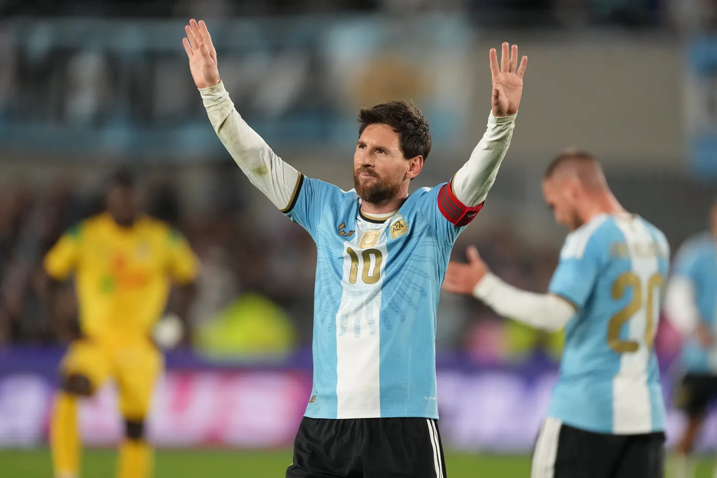 Última masterclass: Messi despede-se da Argentina em lágrimas após uma deslumbrante exibição final