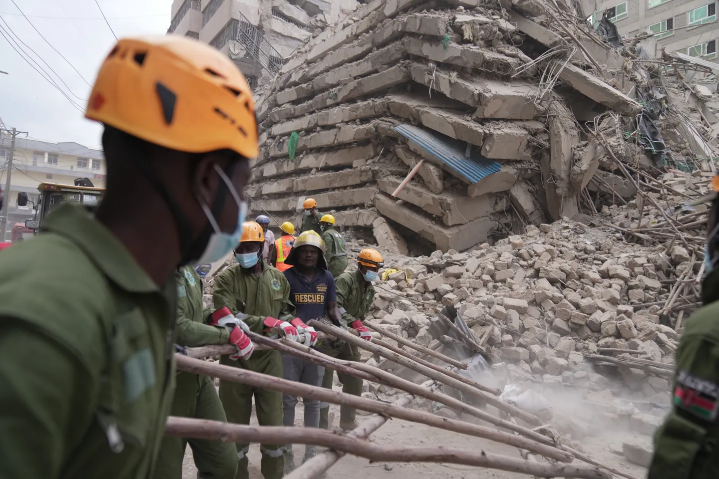 First body retrieved from Kenya's collapsed multi-storey building after week-long search
