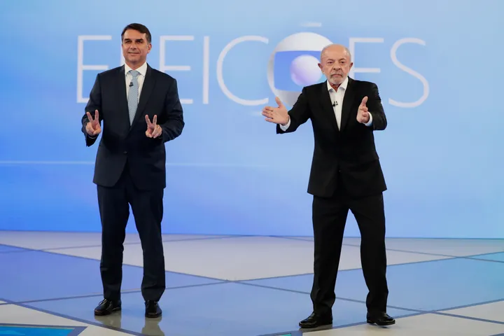 Brazil's Lula and Bolsonaro hold calmer debate before Sunday's election
