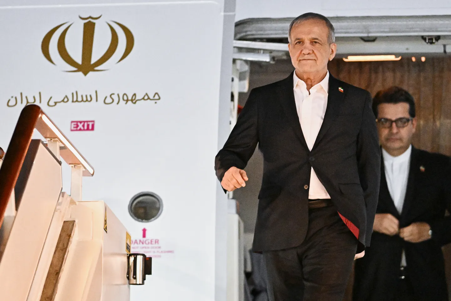Iran's Pezeshkian arrives in Russia amid prospect of renewed US strikes