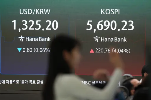 한국 증시, 앤스로픽 IPO 신청 소식에 급등; 아시아 통화는 보합세
