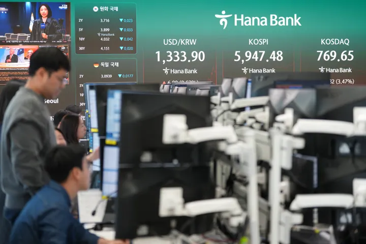 AI 주도 기술주 랠리로 대만·한국 증시 상승… 아시아 통화는 약세