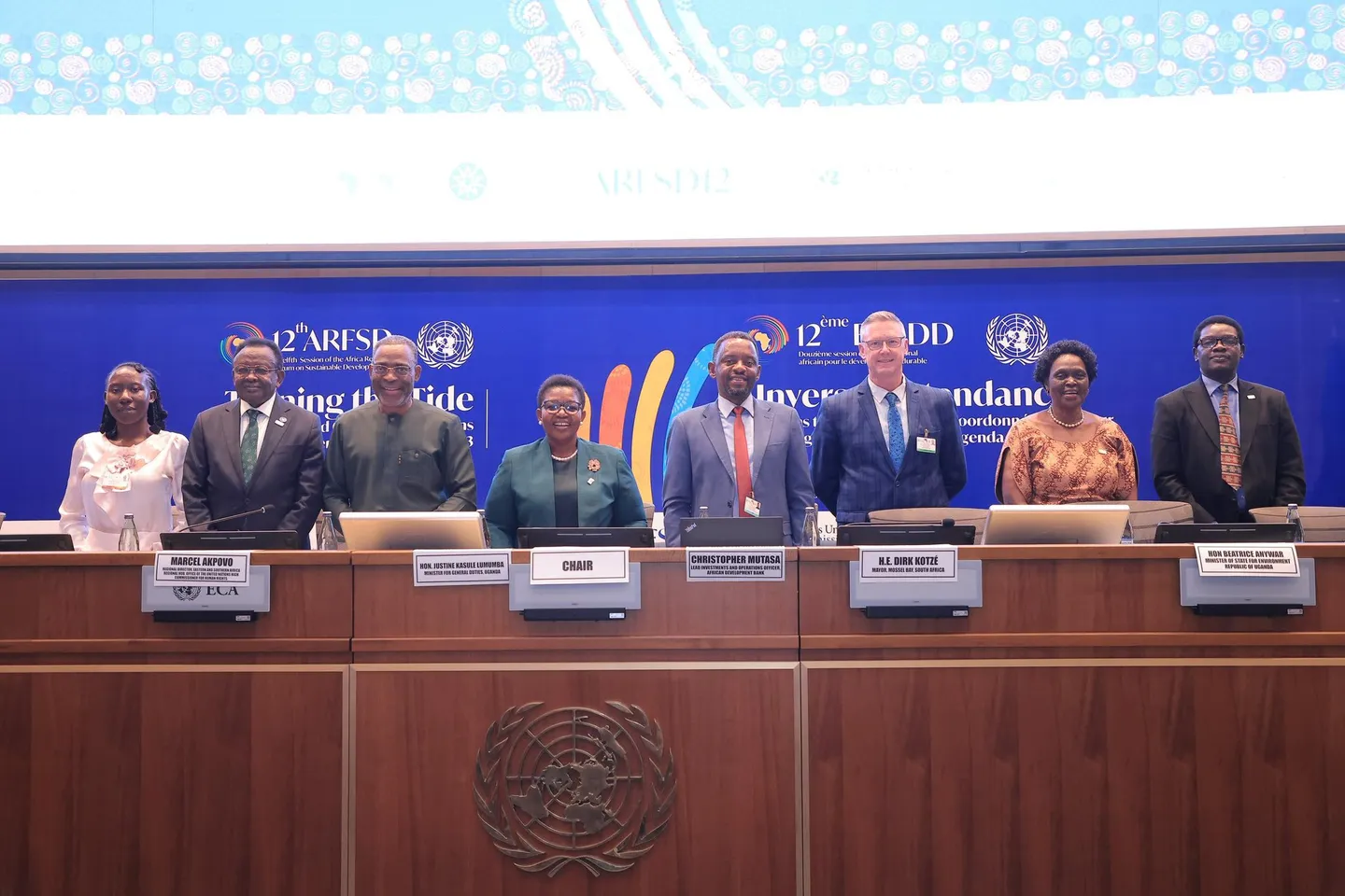 Wasiirka Deegaanka oo Ka Hadlay Sugnaanta Biyaha Shirkii ARFSD 12 ee Addis Ababa