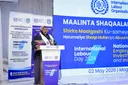 Wasiirka Ku-xigeenka Shaqada oo Ka Qaybgashay Xuska Maalinta Shaqaalaha Adduunka ee Muqdisho