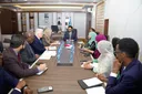 Wasiirka Maaliyadda oo Muqdisho ku Qaabilay Wafdi Heer Sare ah oo ka Socda Qaramada Midoobay