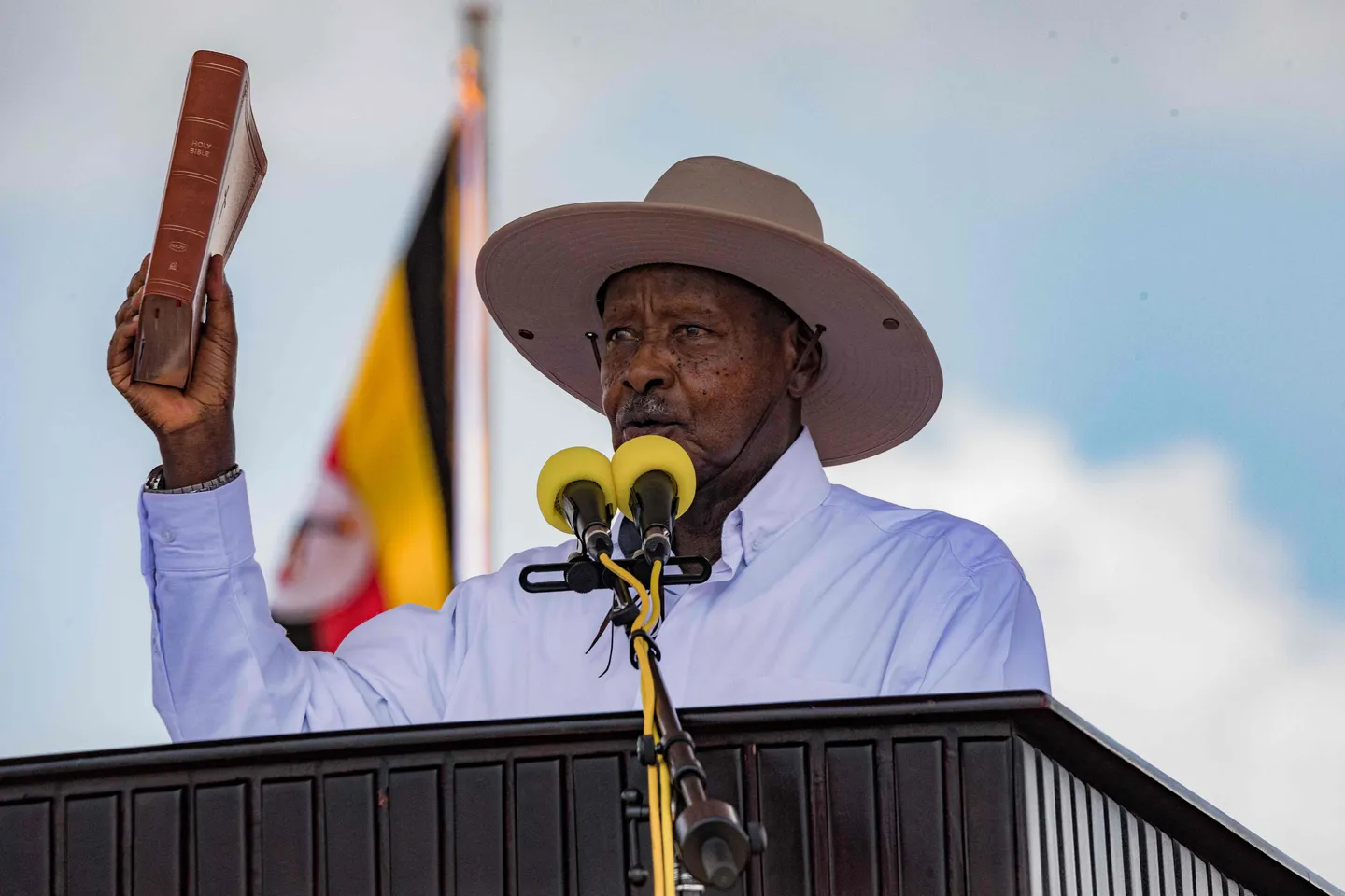 Yoweri Museveni : "J’ai de bonnes chances d’atteindre 100 ans."