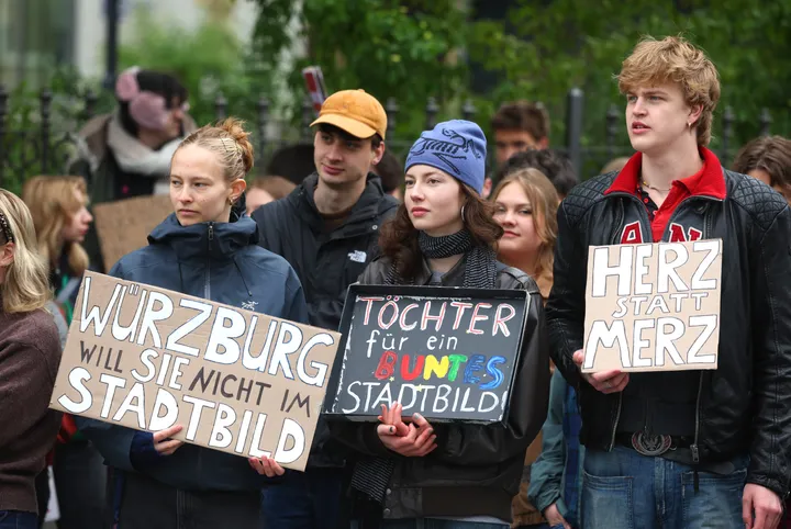 Buhrufe und Pfiffe bei Merz-Auftritt auf dem Katholikentag
