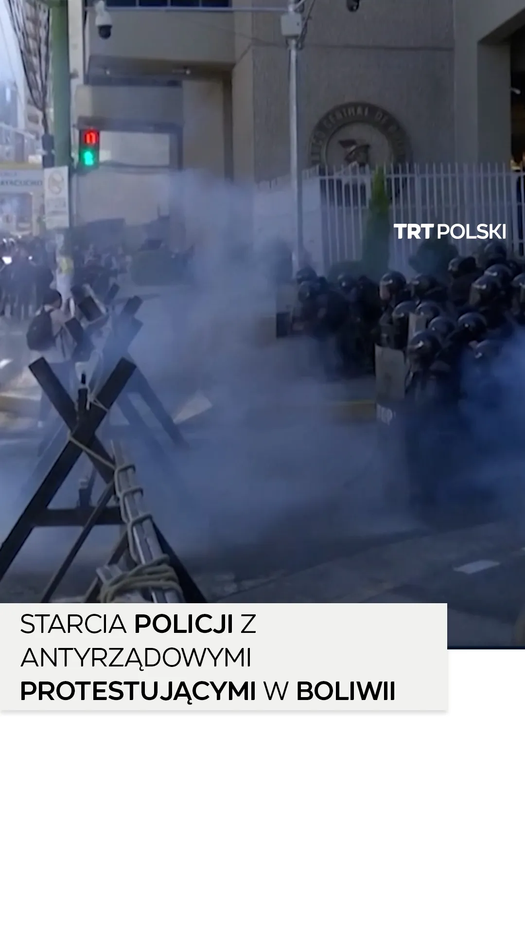 Boliwijska policja starła się z demonstrantami protestującymi przeciwko rządowi