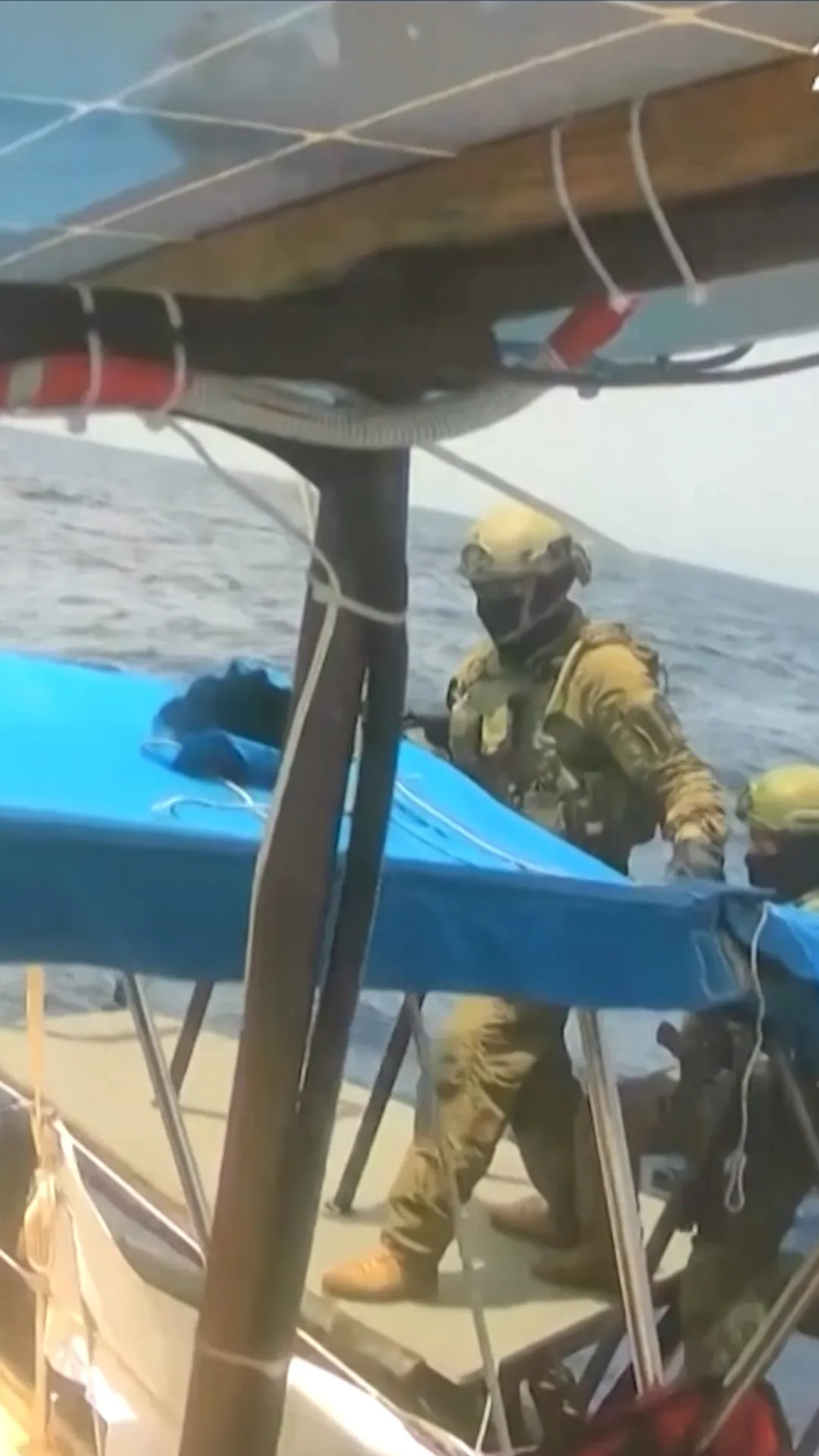 Detik-detik saat angkatan laut Israel membajak kapal GSF yang menuju Gaza