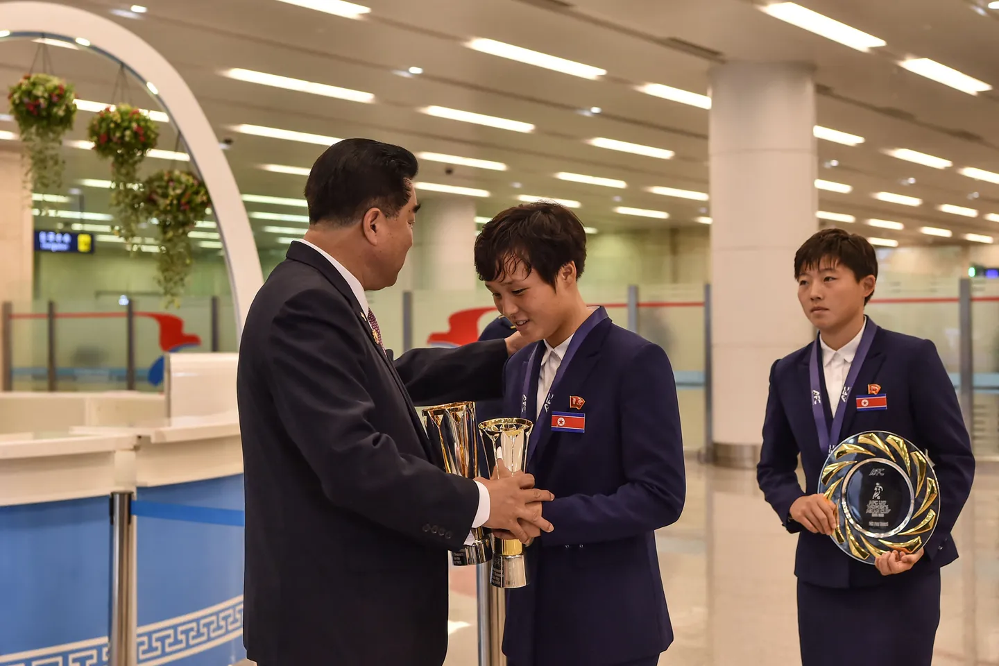 북한 체육상, 아시안게임 참가차 일본 도착