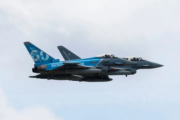 Türkiye sends first pilots to UK for Eurofighter training