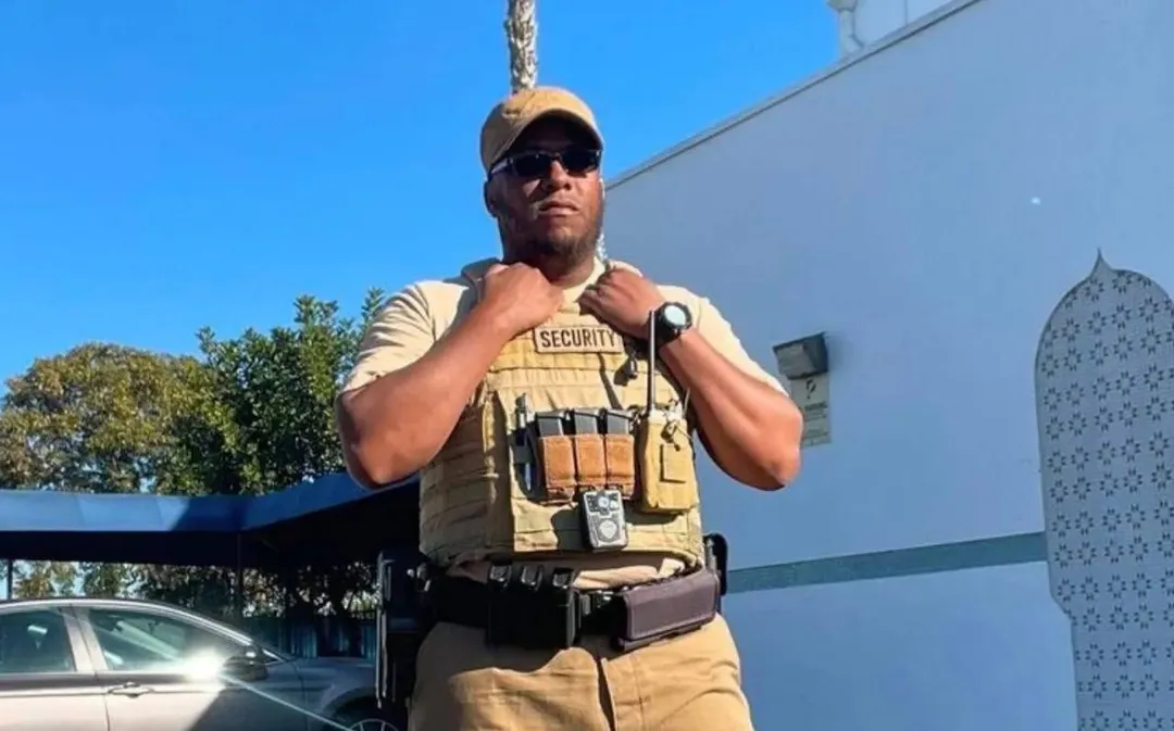 Amin Abdullah, guardia “héroe” de Centro Islámico de San Diego que protegió la comunidad del tiroteo