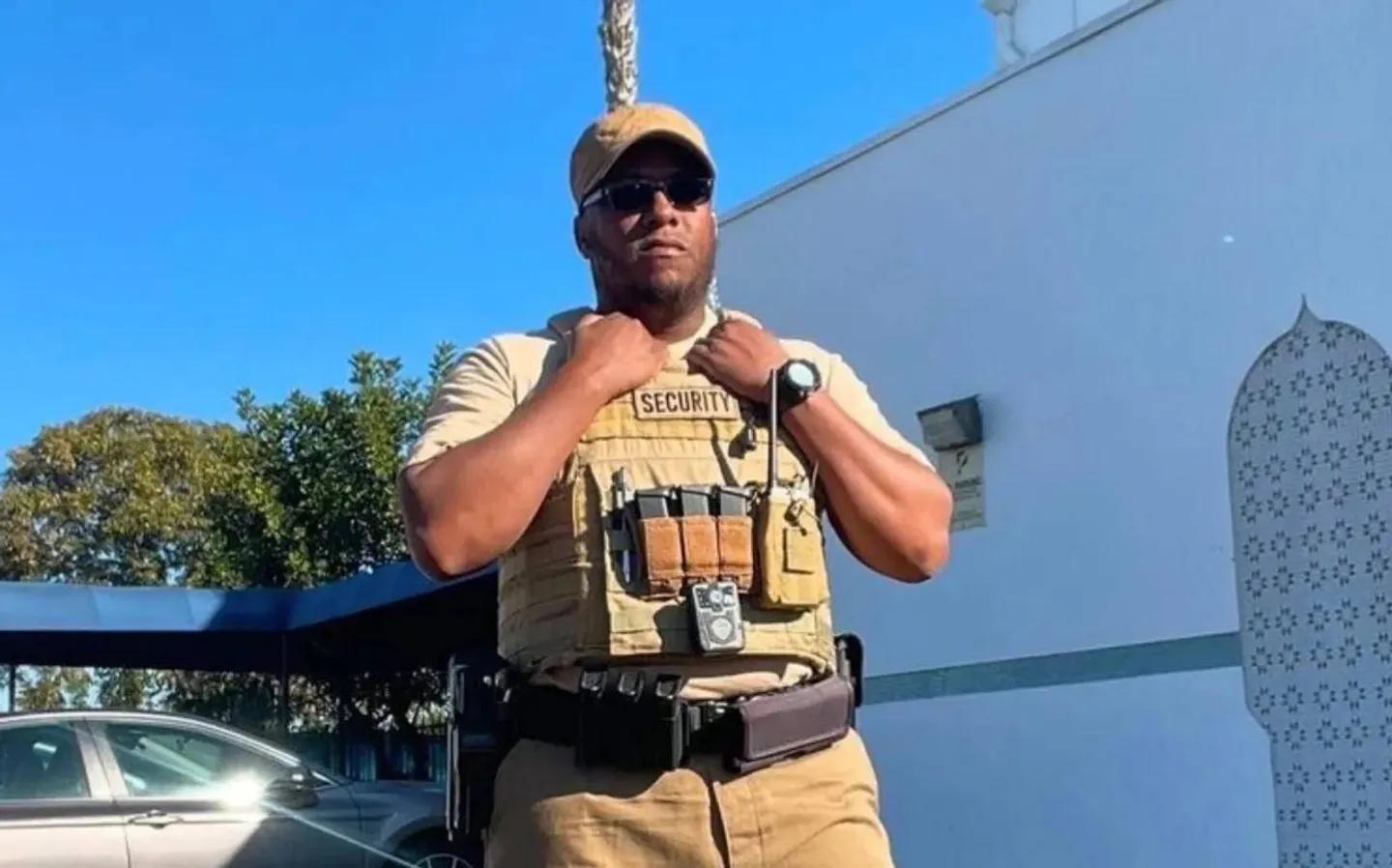 Amin Abdullah, guardia “héroe” de Centro Islámico de San Diego que protegió la comunidad del tiroteo