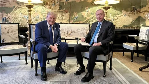جۇمھۇر رەئىس ئەردوغان ئامېرىكا پىرېزىدېنتى دونالد ترامپ بىلەن تېلېفوندا كۆرۈشتى