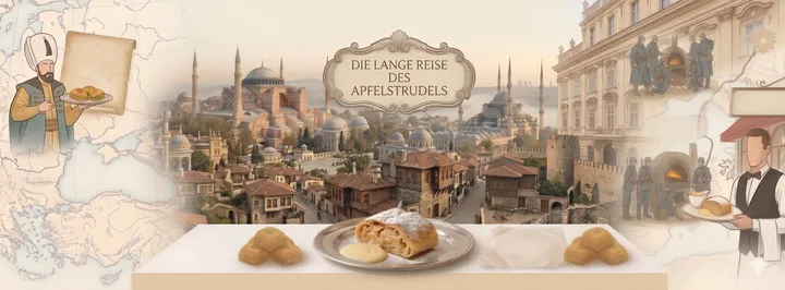 Vom Orient nach Wien: Die lange Reise des Apfelstrudels