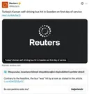 Reuters përballet me kritika për titullin mbi aksidentin që përfshinte autobusin turk pa shofer