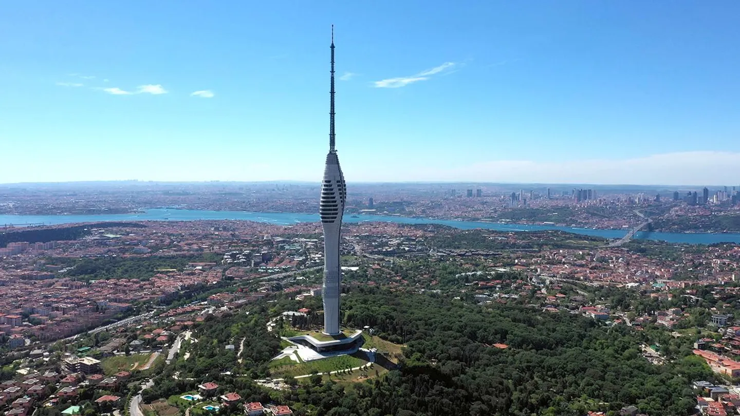 Az isztambuli Çamlıca-torony öt év alatt 2,8 millió látogatót fogadott