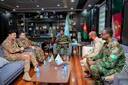 Taliyaha Ciidanka Lugta Soomaaliya oo Qaabilay Wafdi Ciidan oo ka Socda Talyaaniga