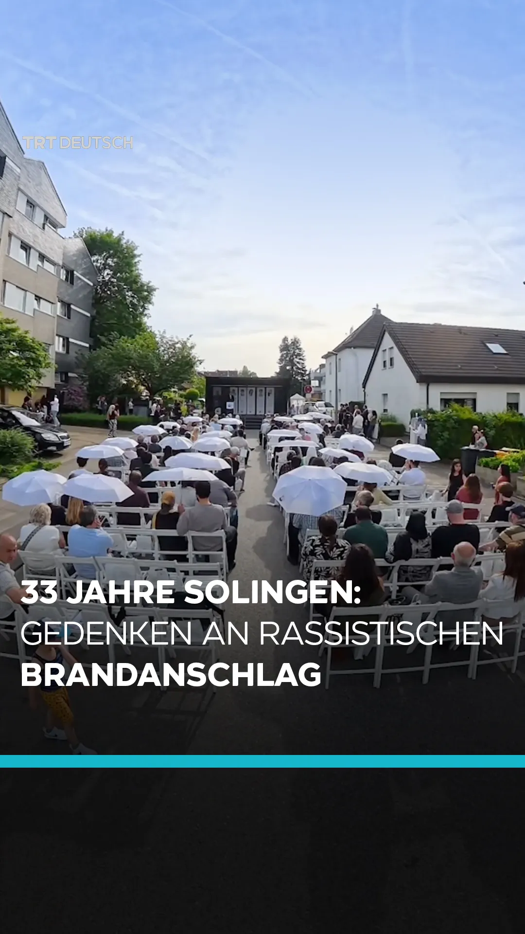 33 Jahre Solingen: Gedenken an rassistischen Brandanschlag