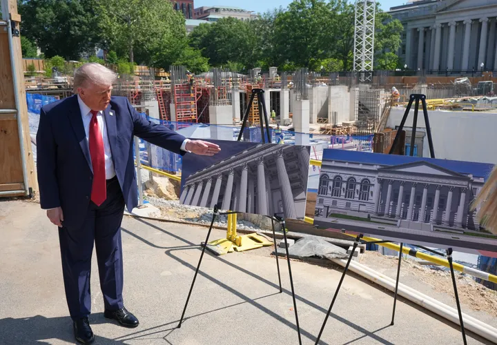 Gericht: Der Name Trump darf nicht auf Kennedy Center stehen