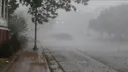 Një stuhi e fuqishme rëre përfshin qytetin Churu në Indi
