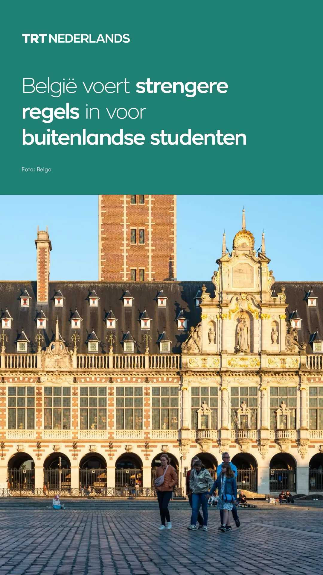 België voert strengere regels in voor buitenlandse studenten