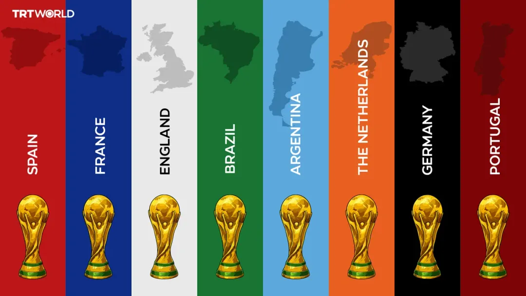 ¿De Europa o Sudamérica? Los favoritos para conquistar el Mundial 2026