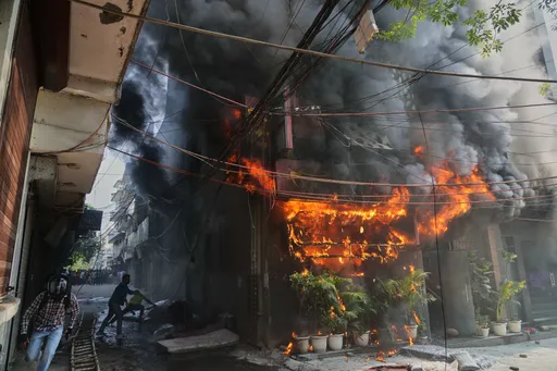 Hotel fire kills at least 21 in India's capital