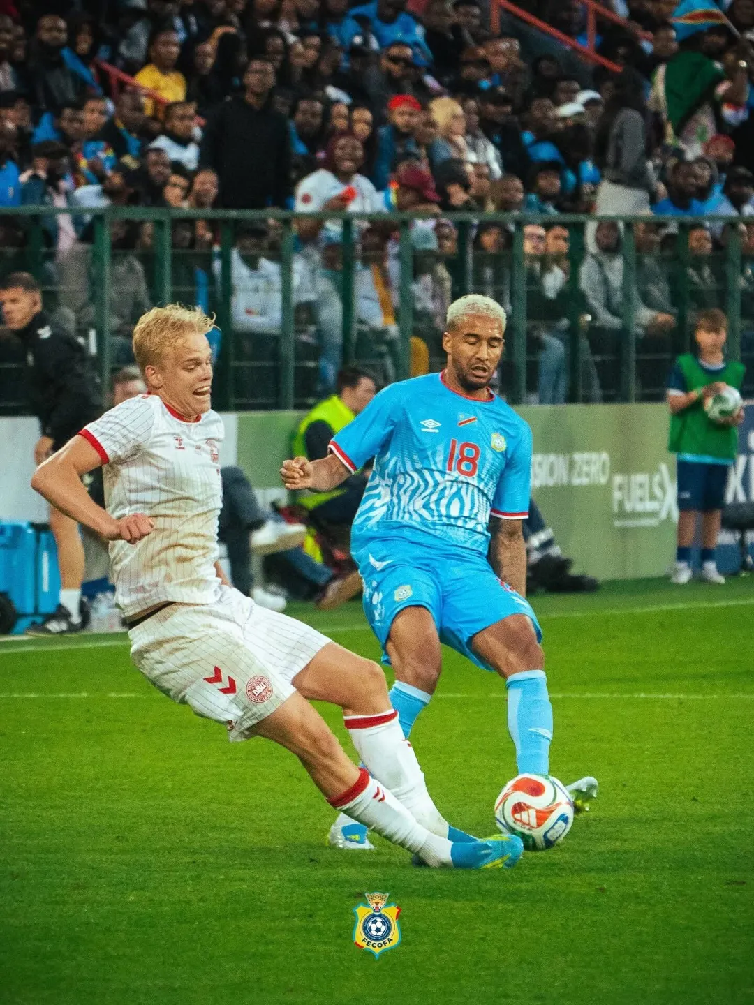 Mondial 2026 / Match amical : la RDC et le Danemark se neutralisent à Liège