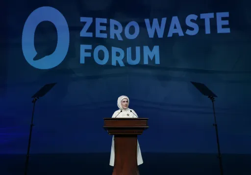 Türkische First Lady stellt Null-Abfall ins Zentrum des Klimaschutzes