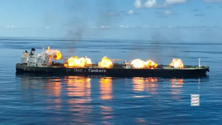 Houthis threaten total Red Sea shipping ban on Israel as regional tensions surge