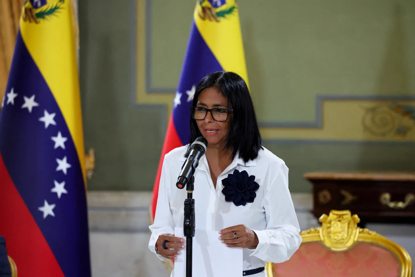 La présidente du Venezuela en visite surprise à Istanbul