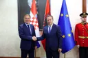 Peleshi takon homologun kroat: Nisma Shqipëri–Kroaci–Kosovë e forcon sigurinë rajonale