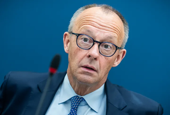 Protesters in Berlin demand Chancellor Merz's resignation