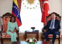 Erdogan aborda relaciones bilaterales y asuntos globales con Delcy Rodríguez de Venezuela