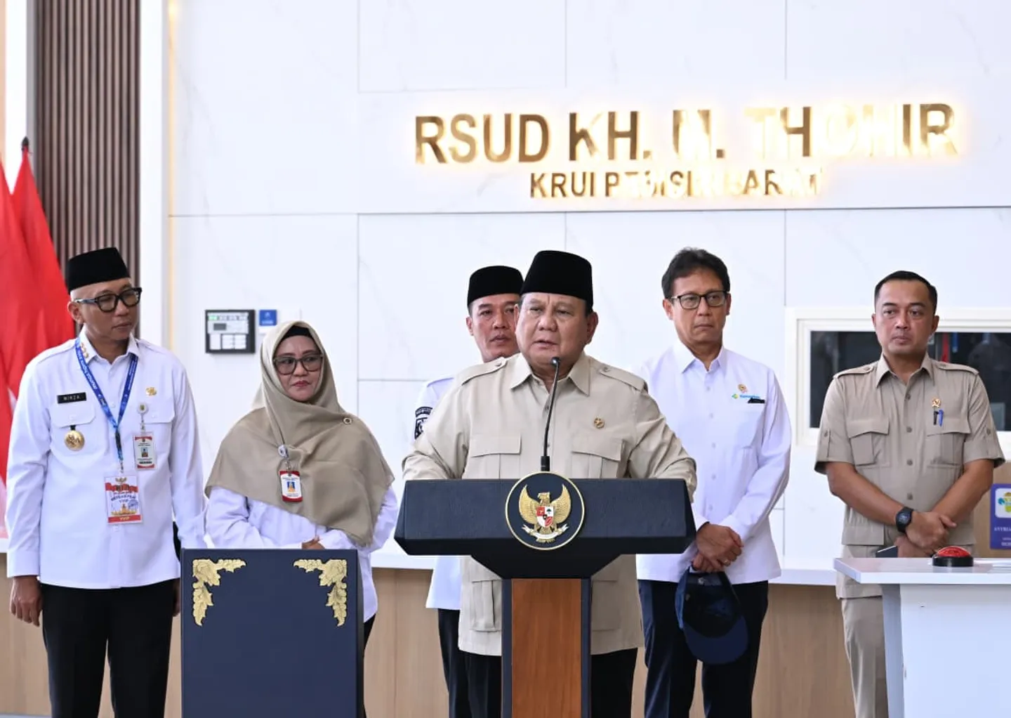 Prabowo resmikan RSUD di Krui Lampung, soroti akses kesehatan lebih luas di daerah terpencil