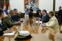 Vuçiq takon komandantin e NATO-s për Evropën: Dialogu është çelësi për stabilitetin e rajonit