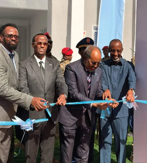 Madaxweyne Xasan Sheekh Maxamuud oo Jowhar ka Daahfuray Mashaariic Muhiim ah: Hirshabeelle