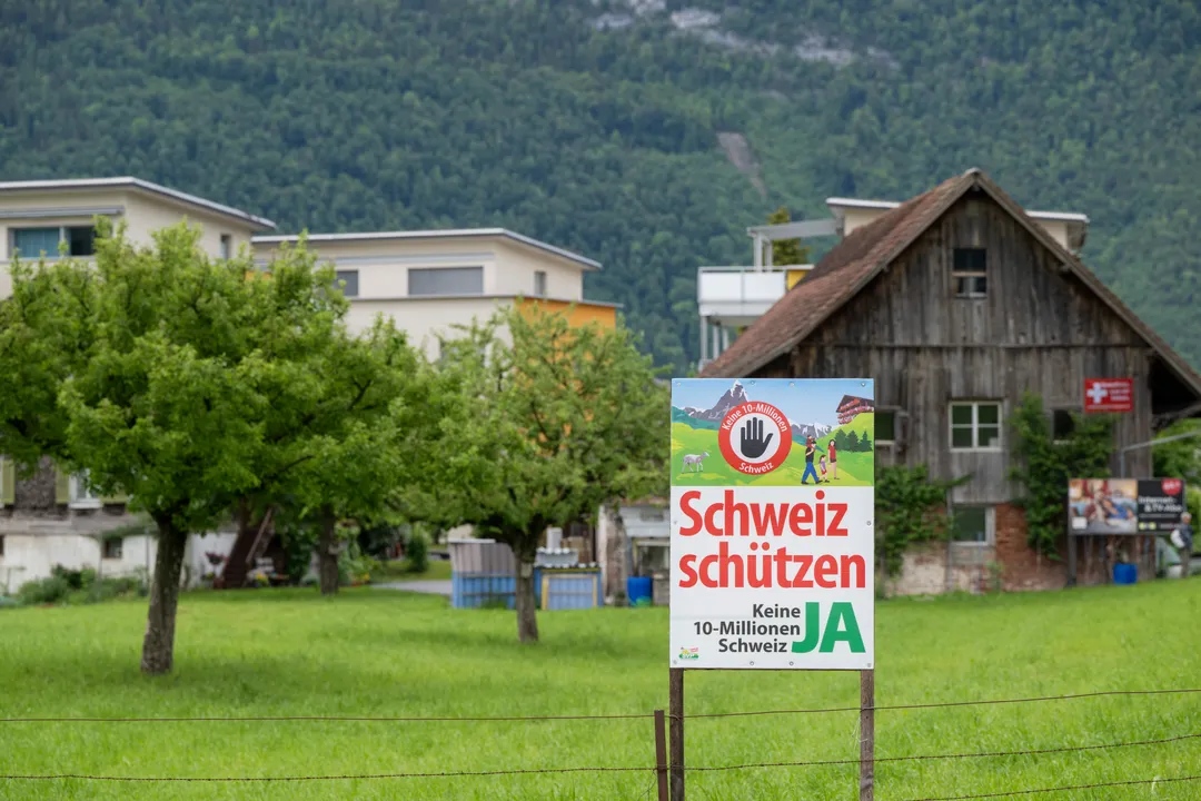 Volksabstimmung in der Schweiz über Begrenzung der Bevölkerungszahl
