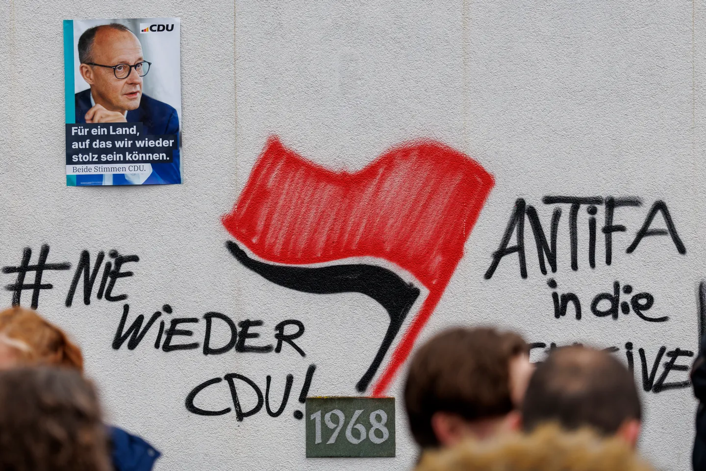 Ermittlungen nach Anti-Merz-Graffitis eingestellt