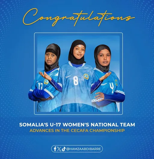 RW Xamsa oo Bogaadiyay Ocean Queens Kahor Ka-Qaybgalka Taariikhiga ah ee Koobka Haweenka CECAFA