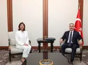 Kryediplomati turk dhe e dërguara e OKB-së diskutojnë për çështjen e Qipros