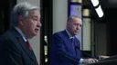 Erdoğan dhe shefi i OKB-së diskutojnë zhvillimet rajonale dhe globale në një bisedë telefonike