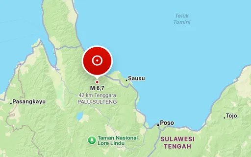 Gempa kuat 6,7 magnitudo guncang Palu, pasien rumah sakit dievakuasi