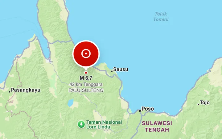 Gempa kuat 6,7 magnitudo guncang Palu, pasien rumah sakit dievakuasi